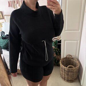 Varley Cinched Waist Sweatshirt - Size Small